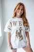 Wyoming Southern Split Oversized Band Tee